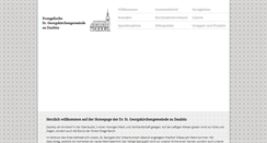 Desktop Screenshot of kirche-daubitz.de